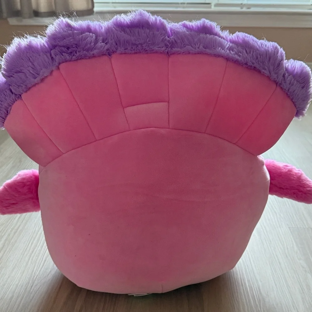 Squishmallows Pink and Lavender Bird Plush